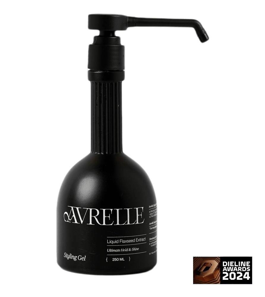 Strong Hold Flaxseed Hair Styling Gel