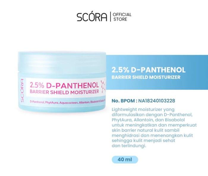 2,5% D-panthenol Barrier Shield Moisturizer