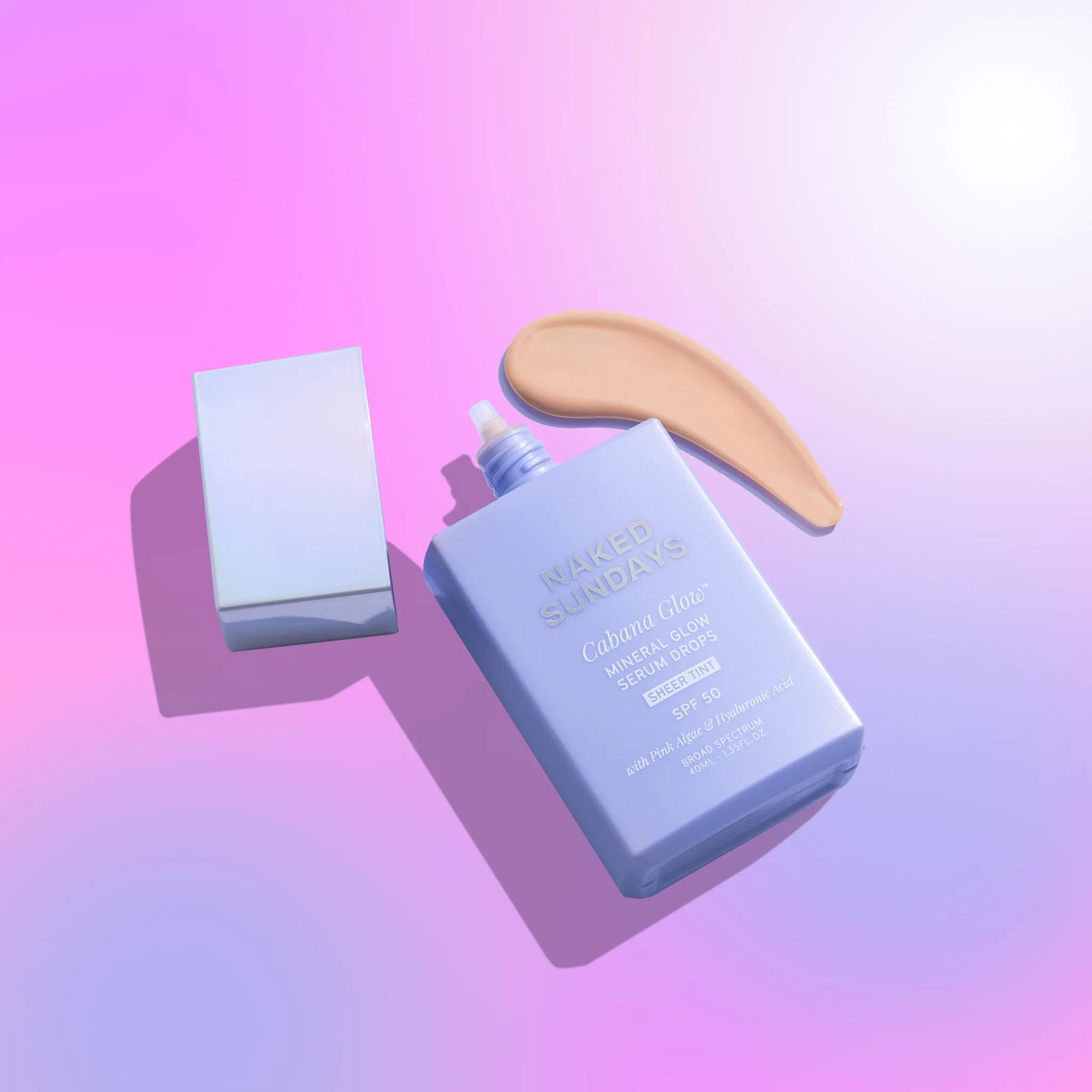 Cabanaglow™ SPF50 Glow Serum Drops - Sheer Tint