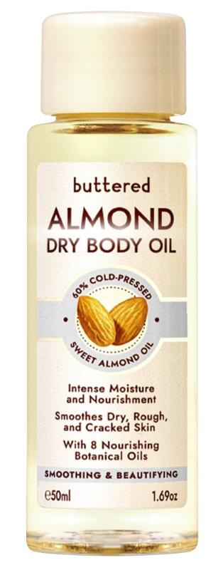 Almond Dry Body Oil With 60% Cold Pressed Sweet Almond Oil