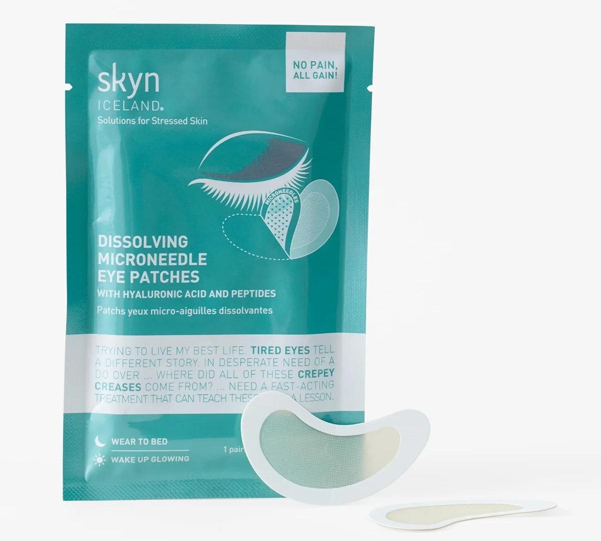 Dissolving Microneedle Eye Patches