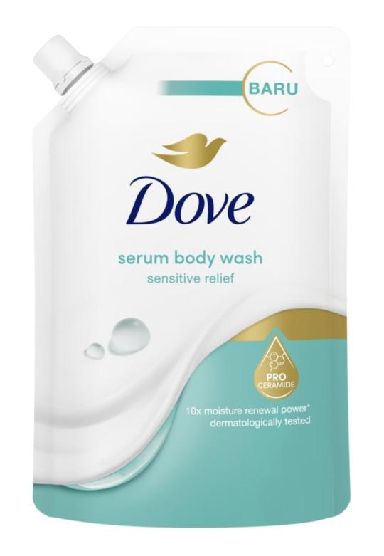 Serum Body Wash Sensitive Relief Pouch