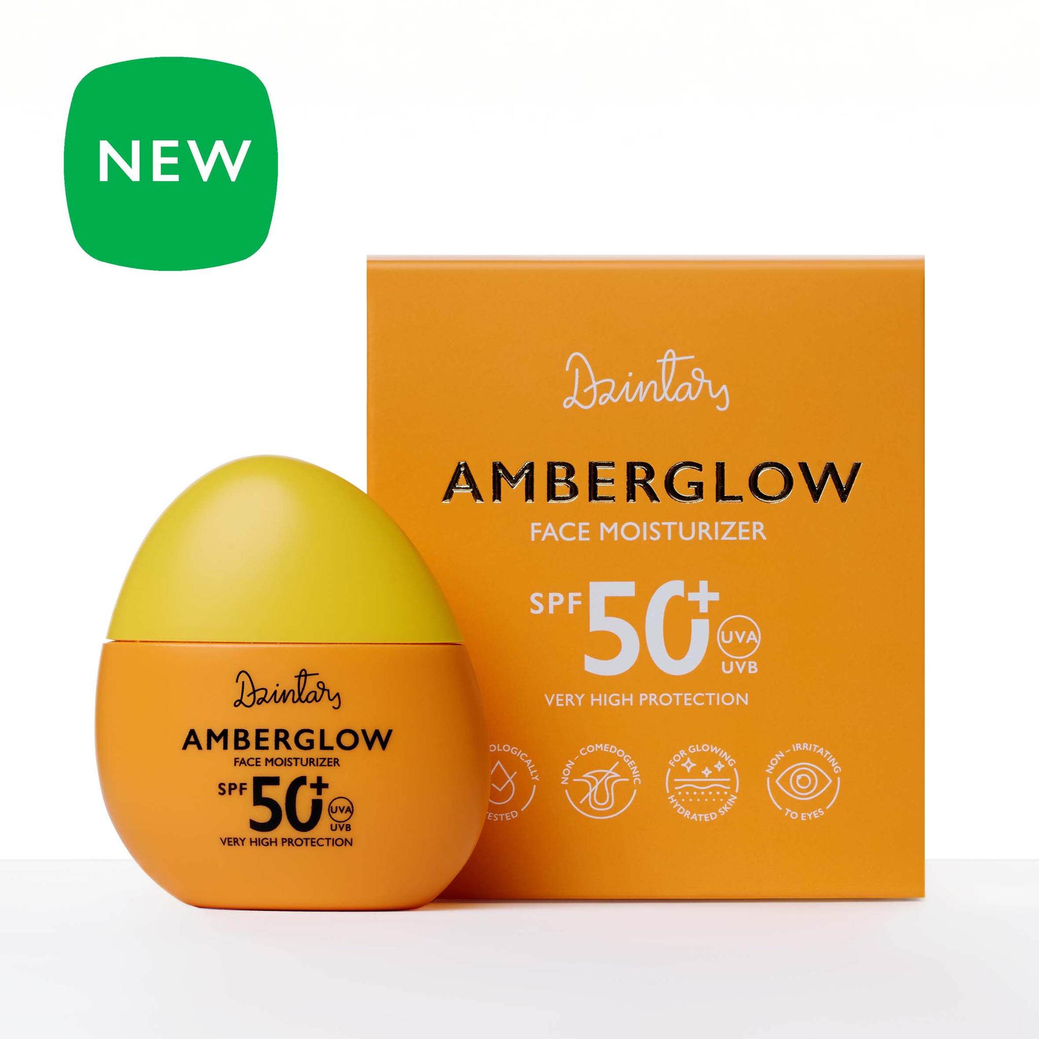 Dzintars Amberglow SPF 50+ Facial Moisturizer