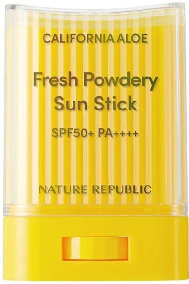 California Aloe Fresh Powdery Sun Stick SPF50+ Pa++++