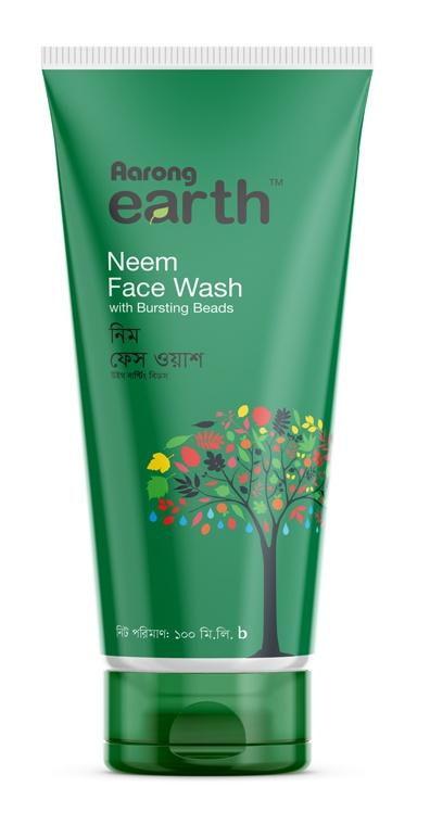 Earth Neem Face Wash With Bursting Beads
