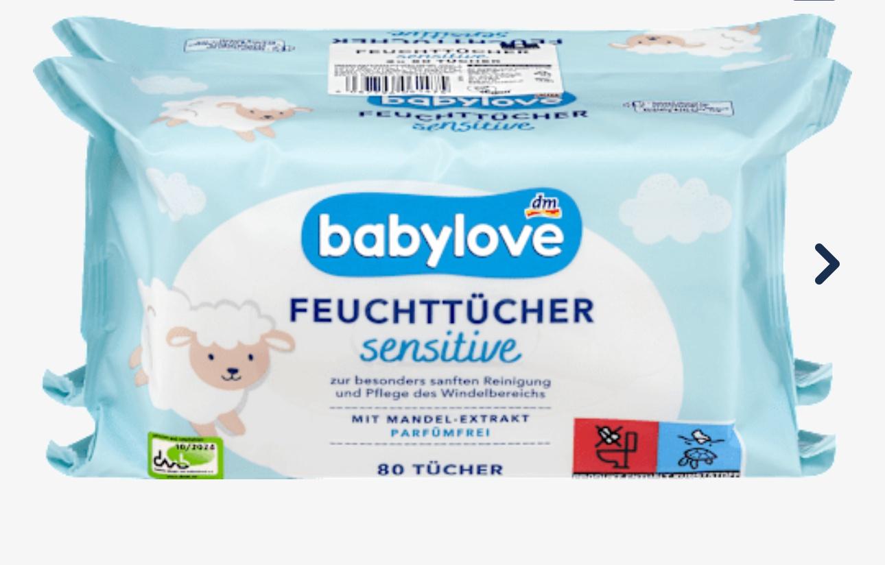 Dm Babylove Feuchttucher