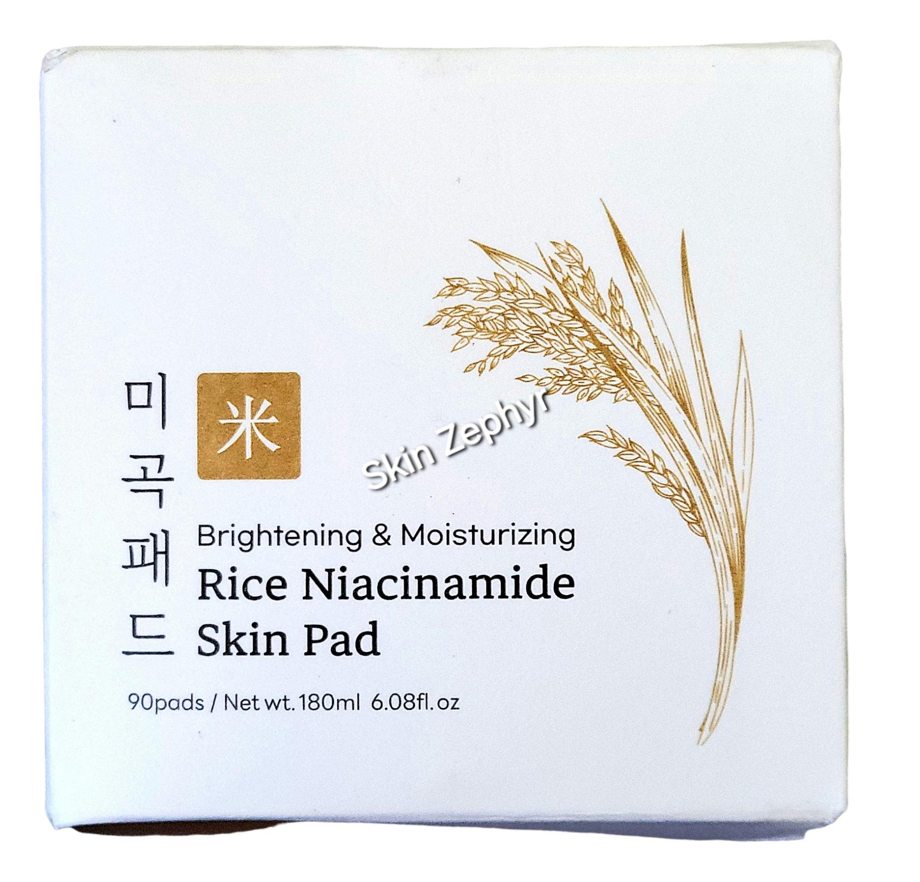 Rice Niacinamide Toner Pad