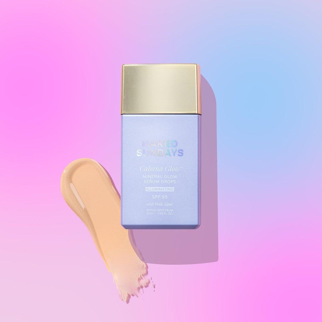Cabanaglow SPF50 Mineral Glow Serum Drops - Illuminating