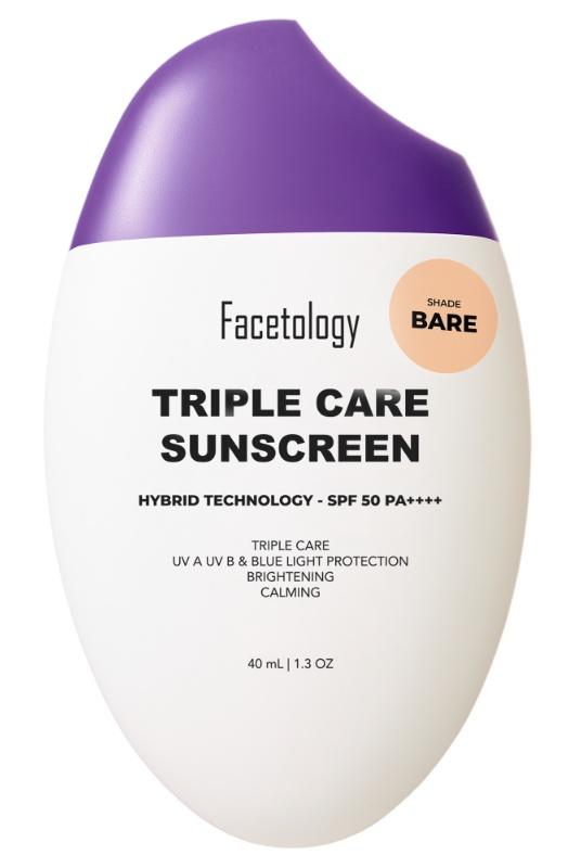 Triple Care Sunscreen Tinted - SPF 50 Pa++++