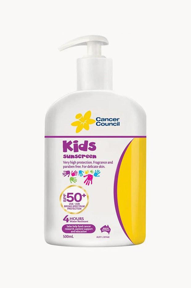 SPF 50+ Kids Sunscreen Pump Water Resistance