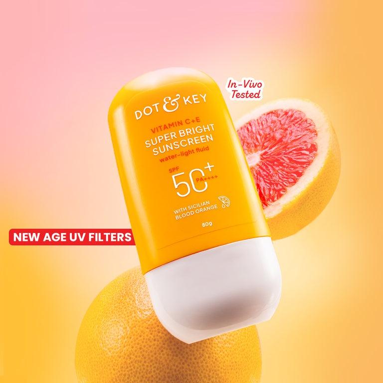 Vitamin C + E Sunscreen, In-vivo Tested SPF 50+ Pa++++