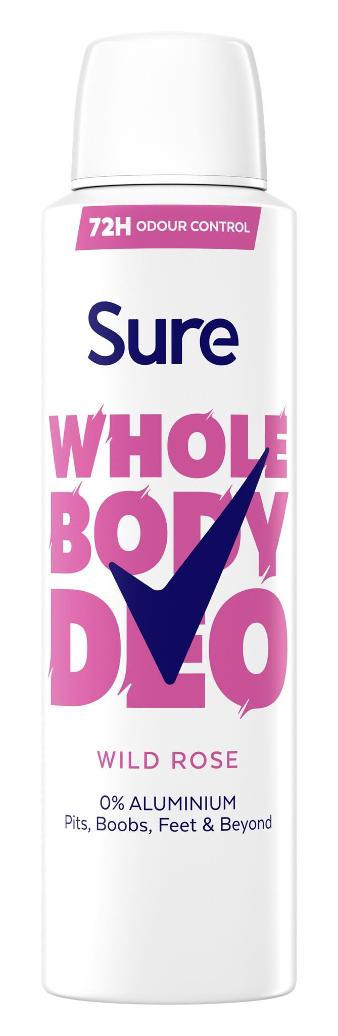 Women Wild Rose 72hr Whole Body Deodorant Spray