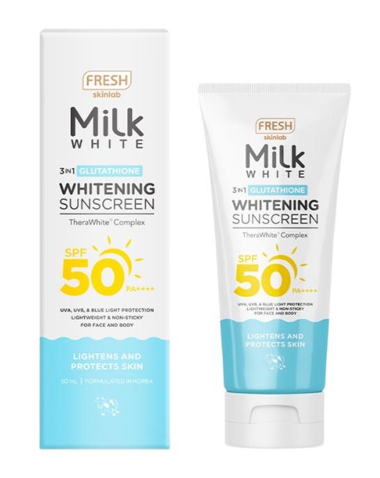 Milk White 3in1 Glutathione Whitening Sunscreen