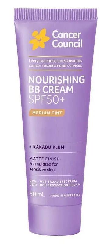 SPF 50+ Face Day Wear BB Cream Matte Medium Tint