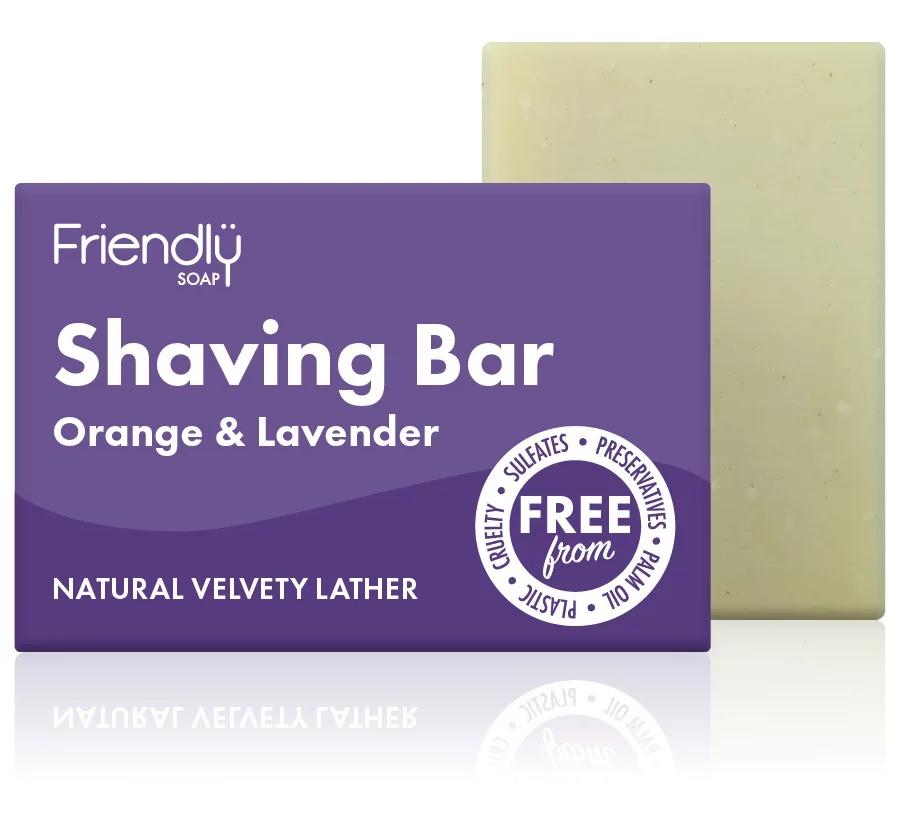 Shaving Bar Orange & Lavender