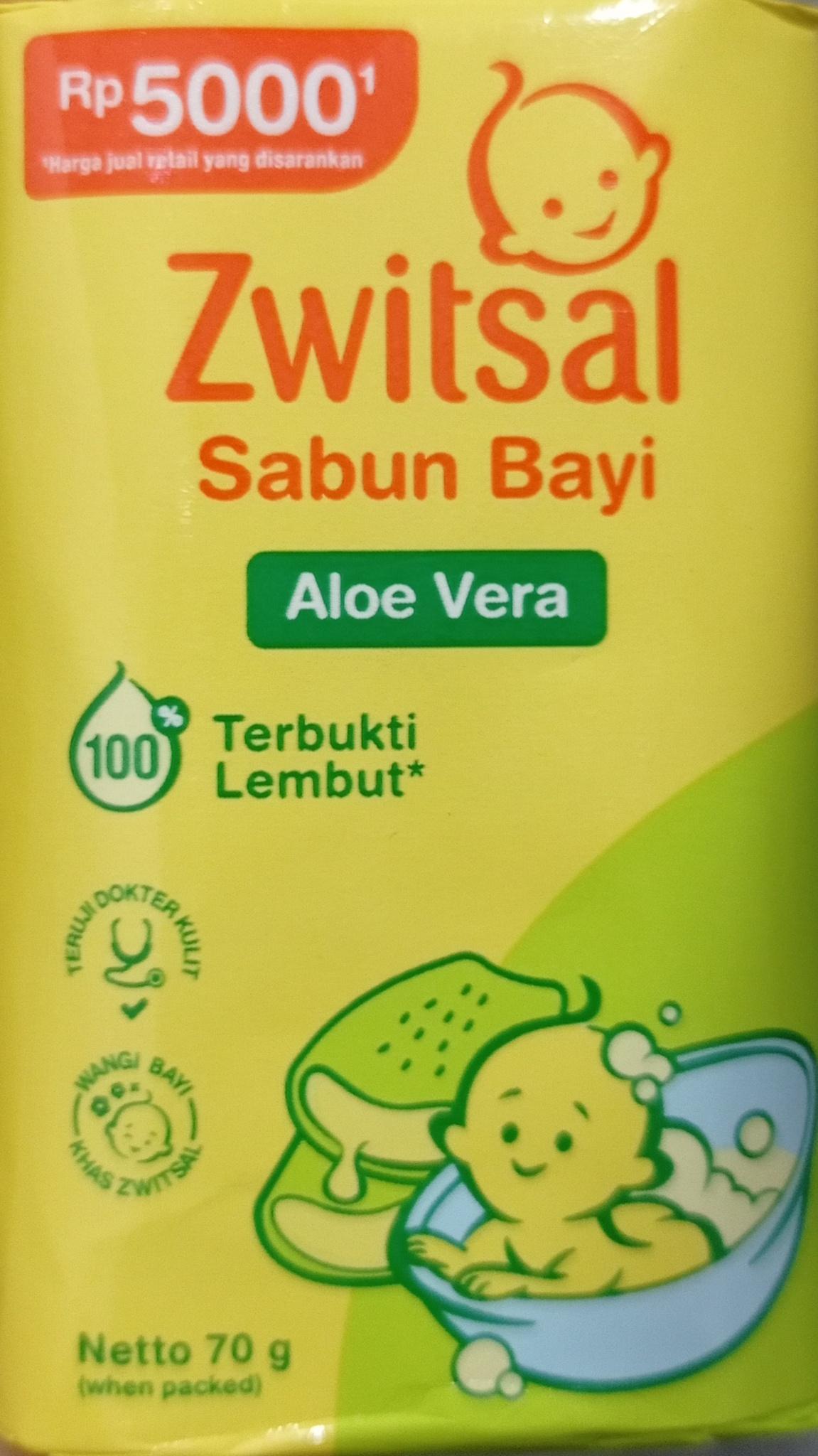 Sabun Batang Baby Aloe Vera