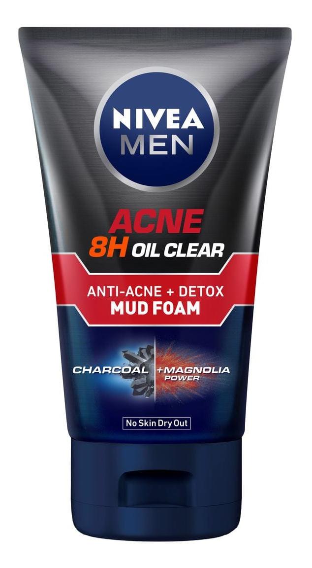 Nivea - Men Acne 8h Oil Clear Mud Foam