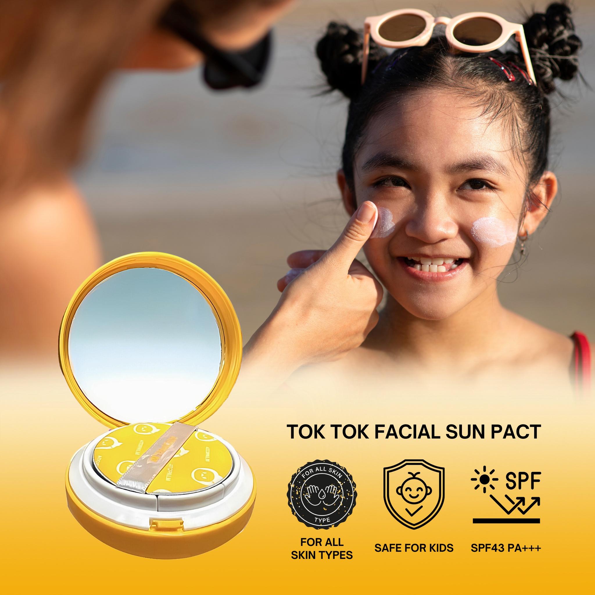 Tiktok Facial Sun Pact