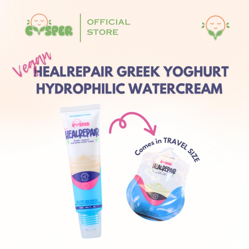 Vegan Healrepair Greek Yoghurt Hydrophilic Water Cream - Suitable For All Skin Types