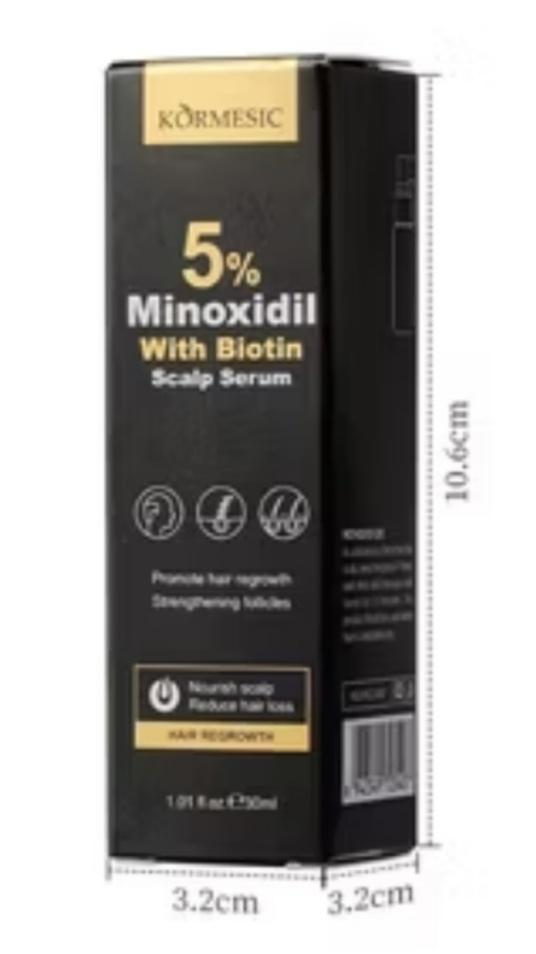 5% Minoxidil With Biotin Scalp Serum