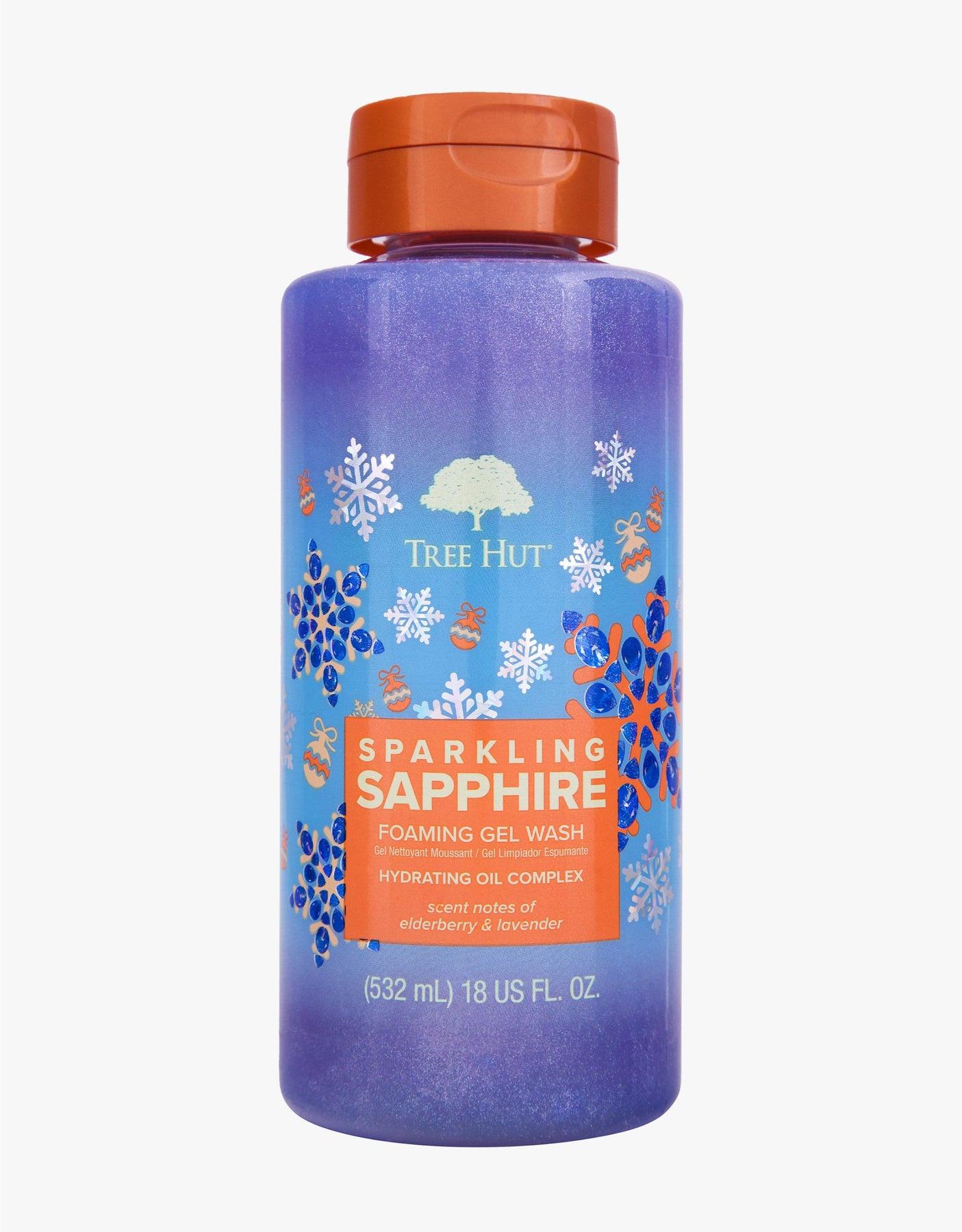 Sparkling Sapphire Elderberry & Lavender Foaming Gel Wash