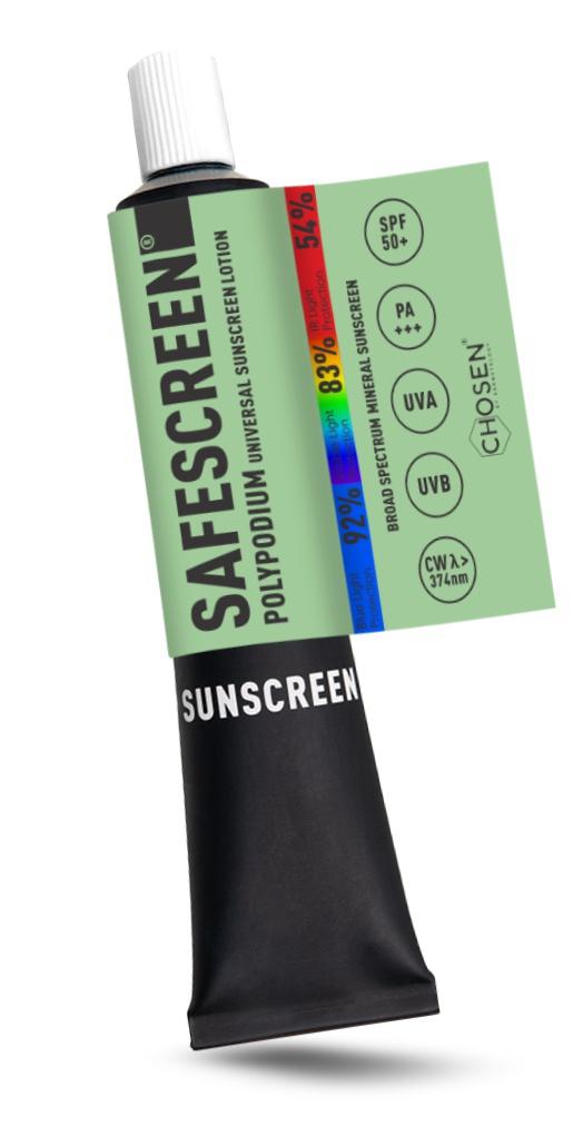 Safescreen® Polypodium Universal Sunscreen Lotion SPF 50+