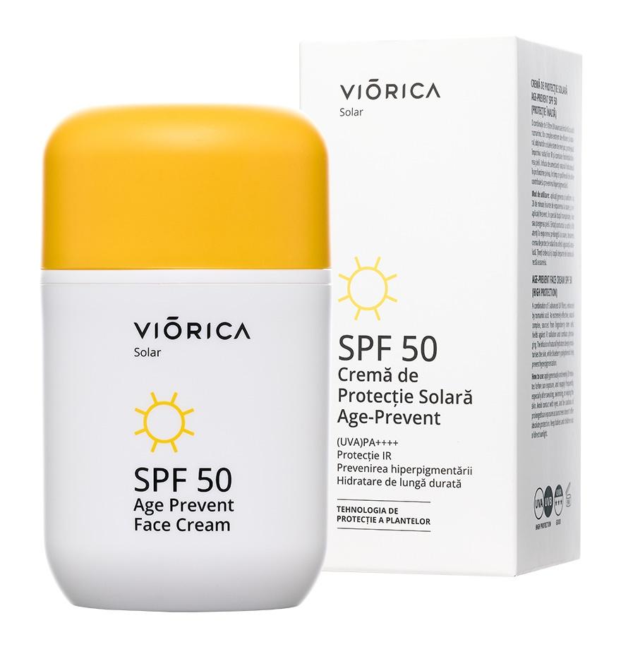 Age Prevent Face Cream SPF 50, Viorica Solar