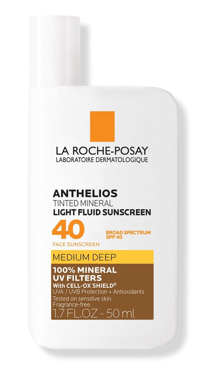 Anthelios Mineral Tinted Sunscreen For Face With SPF Medium Deep