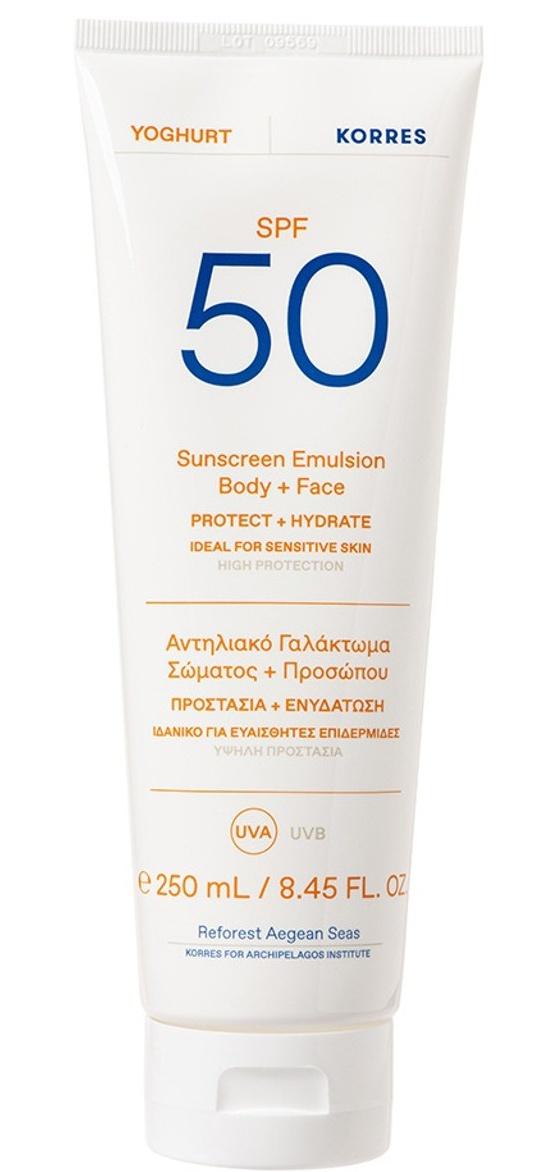 Yoghurt Sunscreen Emulsion Body + Face SPF 50