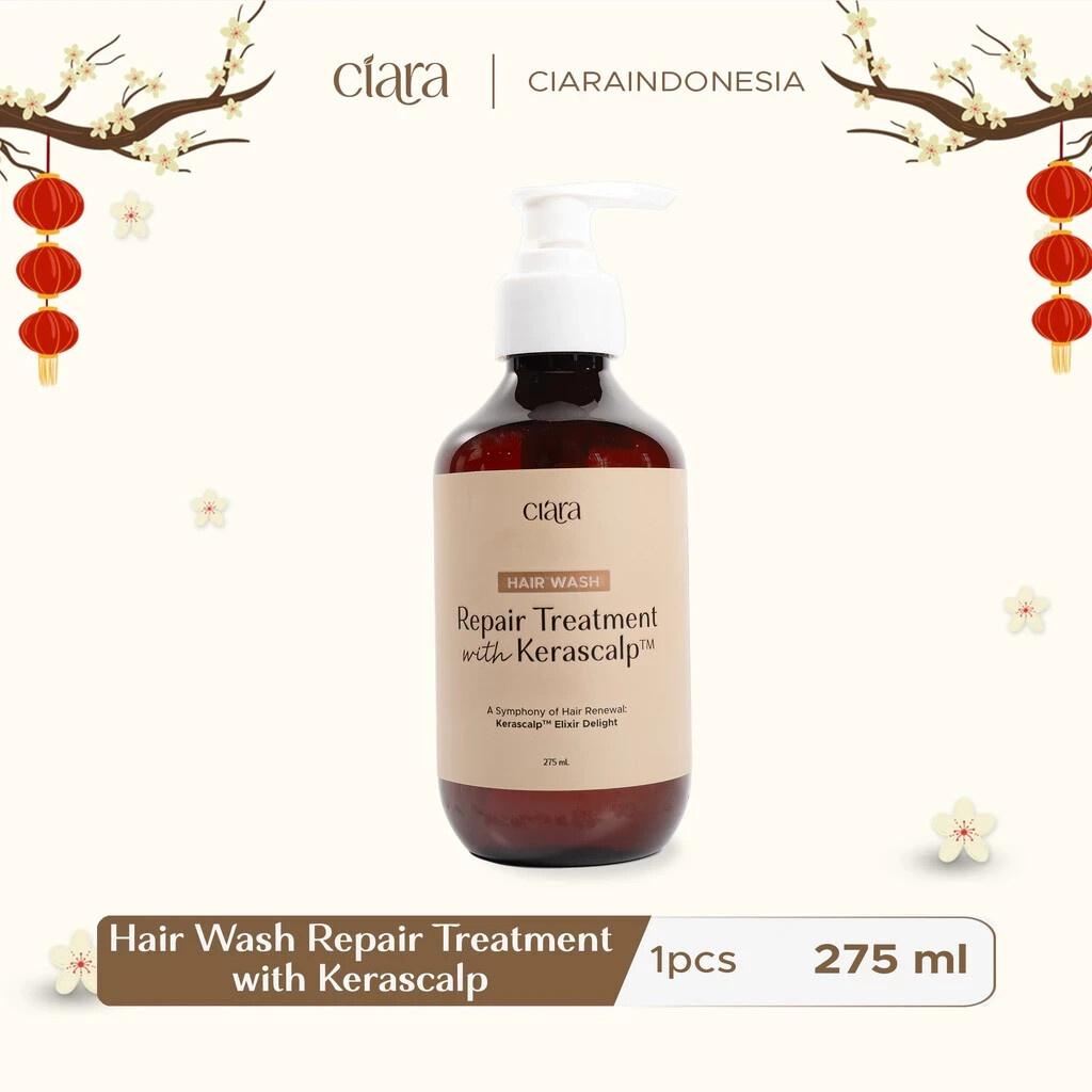 Hair Wash Repair Treatment With Kerascalp