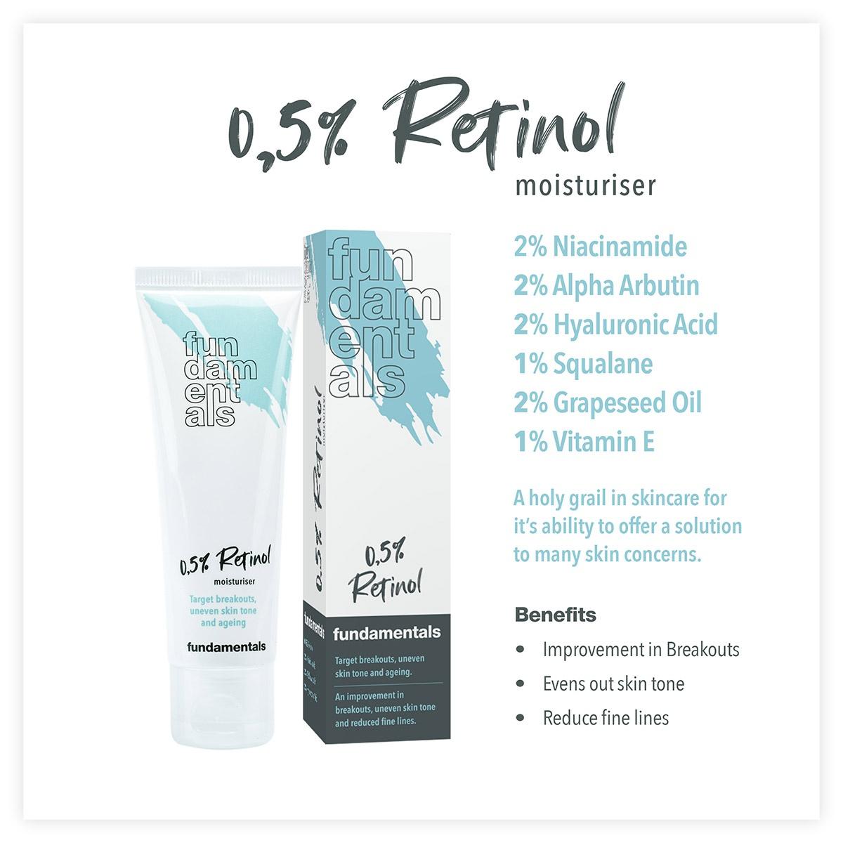 0,5% Retinol Moisturiser
