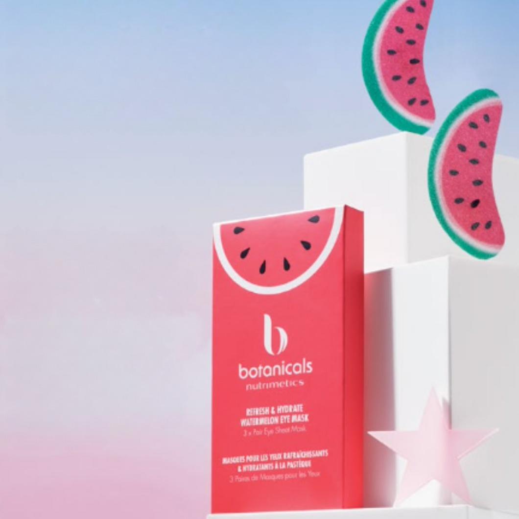 Refresh And Hydrate Watermelon Eye Mask