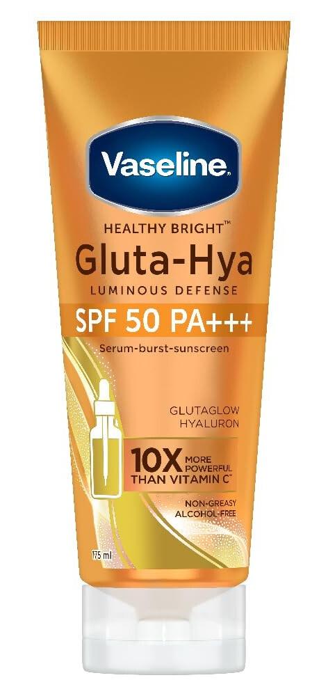 Gluta-hya Luminous Defense SPF 50 Pa+++ Sunscreen 10x