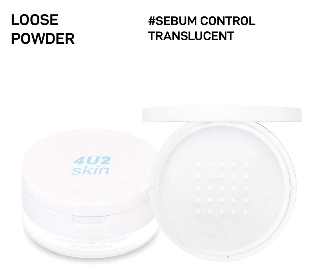4u2 Sebum Control Translucent Loose Powder
