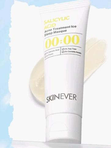 Salicylic Acid Acne Treatment Ice Sleep Masque
