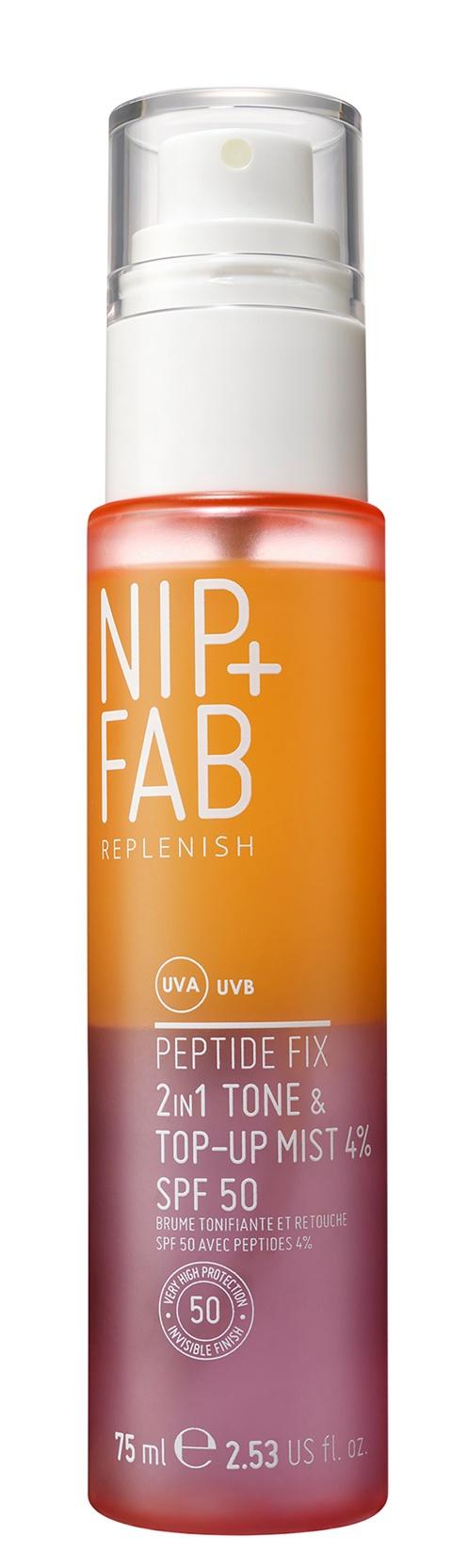 Peptide Fix 2-in-1 SPF 50 Tone + Top Up Mist 4%