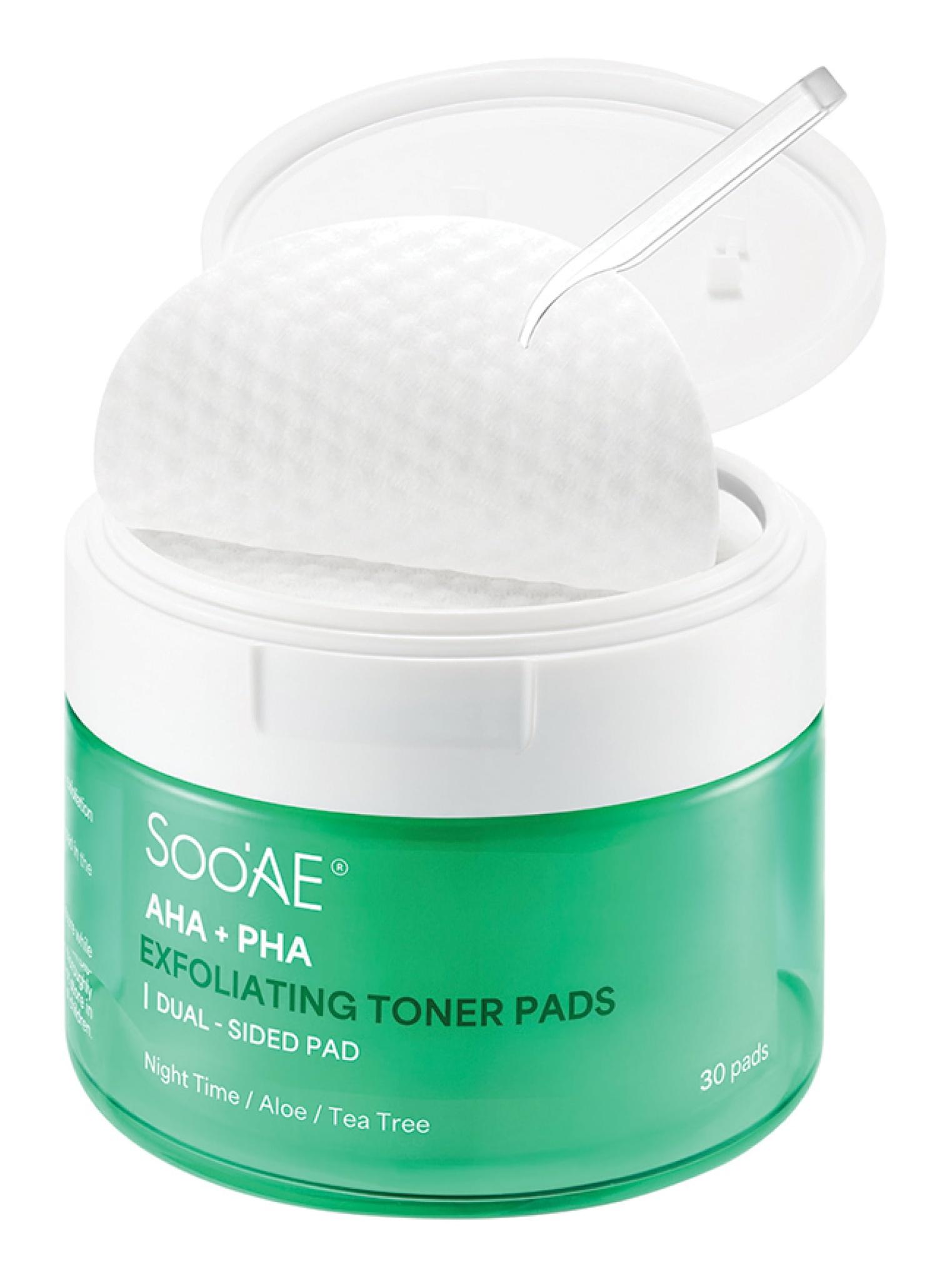 AHA + PHA Exfoliating Toner Pads