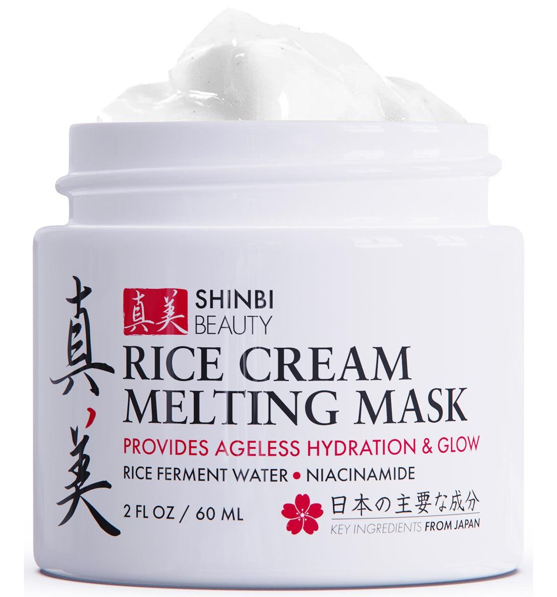 Rice Cream Melting Mask