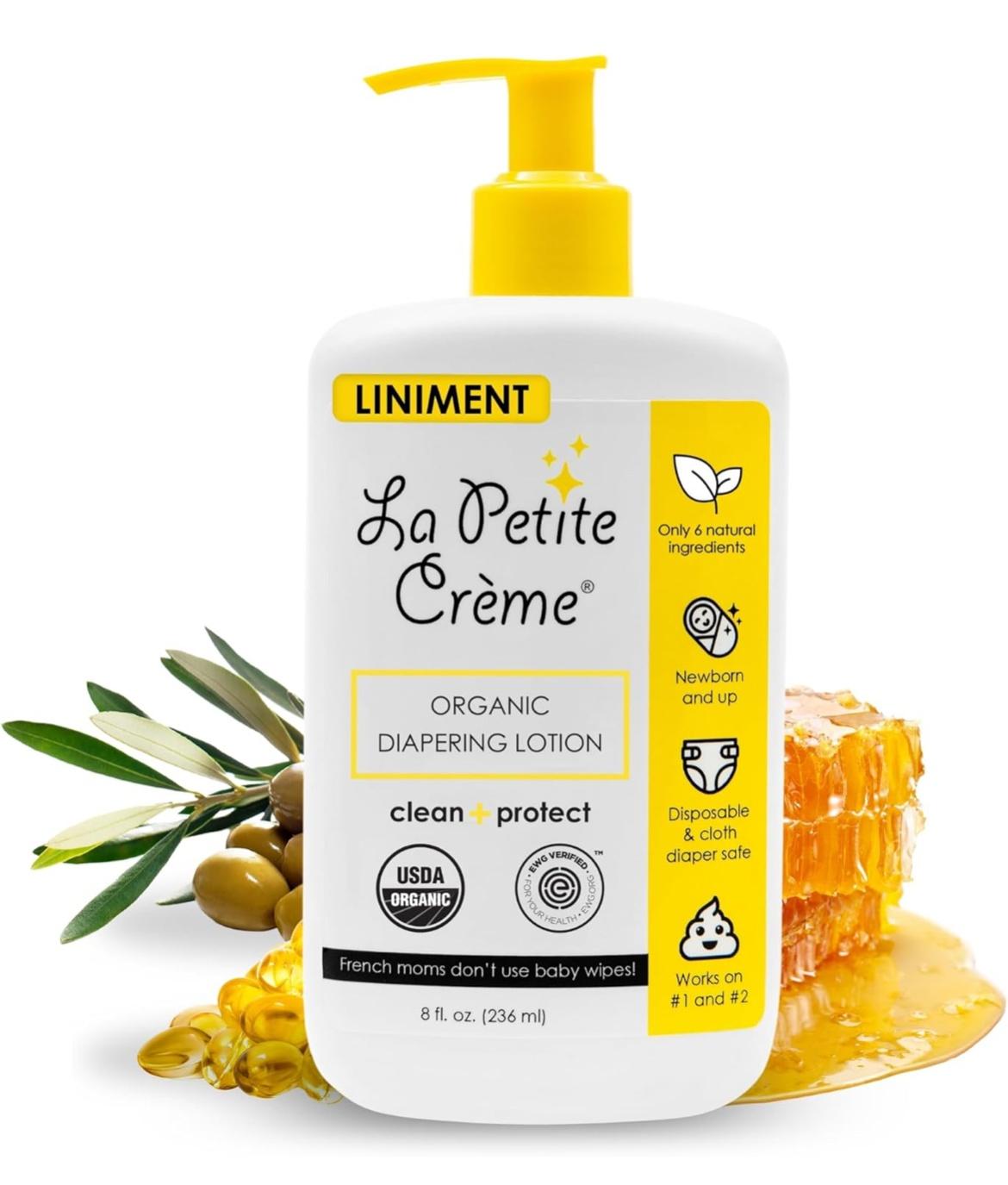 Organic Diapering Lotion