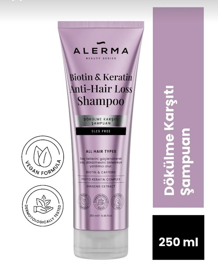 Biotin & Keratin Dökülme Karşıtı Sülftasız Şampuan