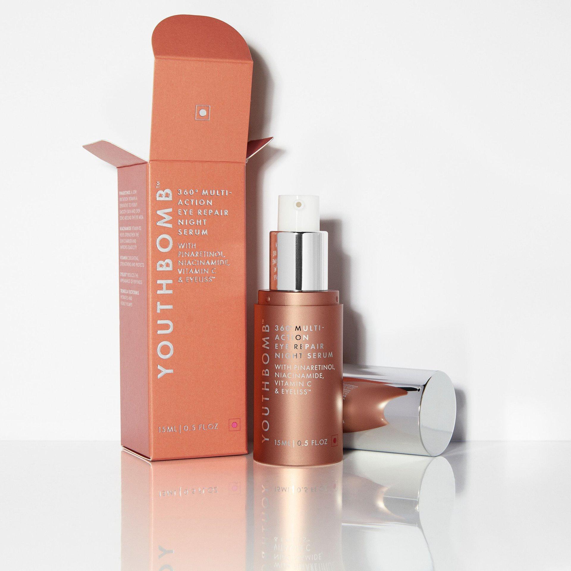 Youthbomb 360° Multi Action Eye Repair Night Serum (1% Retinol Complex)