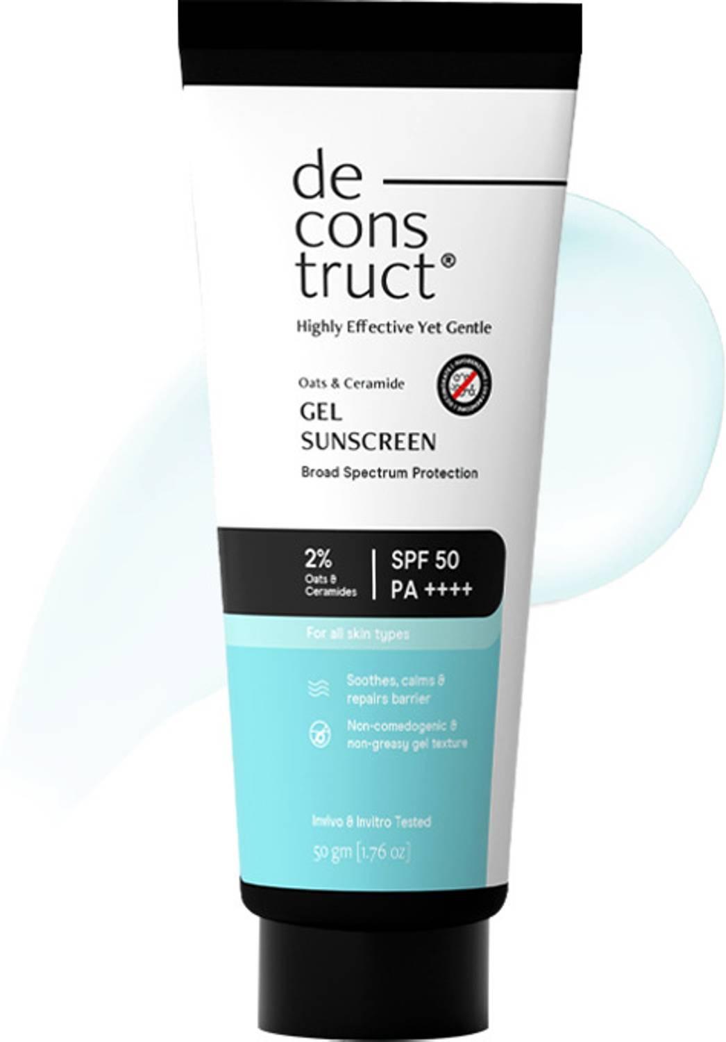 Oats And Ceramide Gel Sunscreen