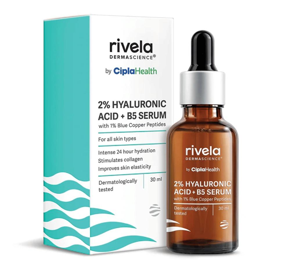 2% Hyaluronic Acid, Vitamin B5 And 1% Copper Peptide Serum