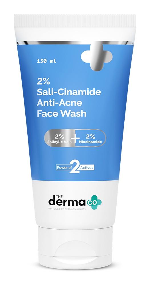 Sali-cinamide Anti-acne Face Wash With 2% Salicylic Acid & 2% Niacinamide |