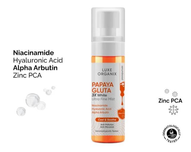 Papaya Gluta 3x White Ultra Fine Mist