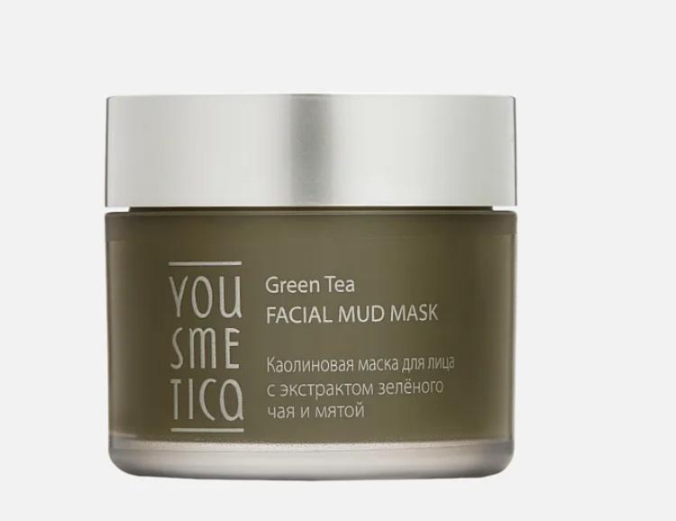 Face Mask With Green Tea Extract And Mint