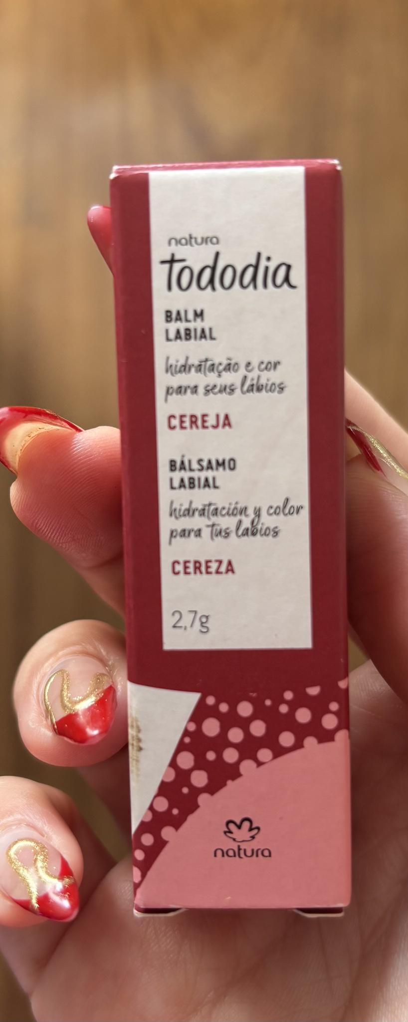Todo Dia Balm Cereja
