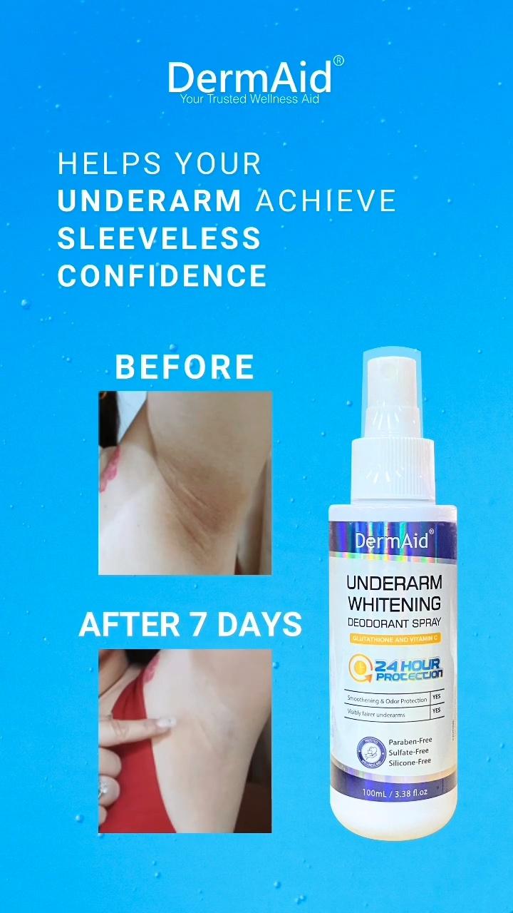 Underarm Whitening Deodorant Spray