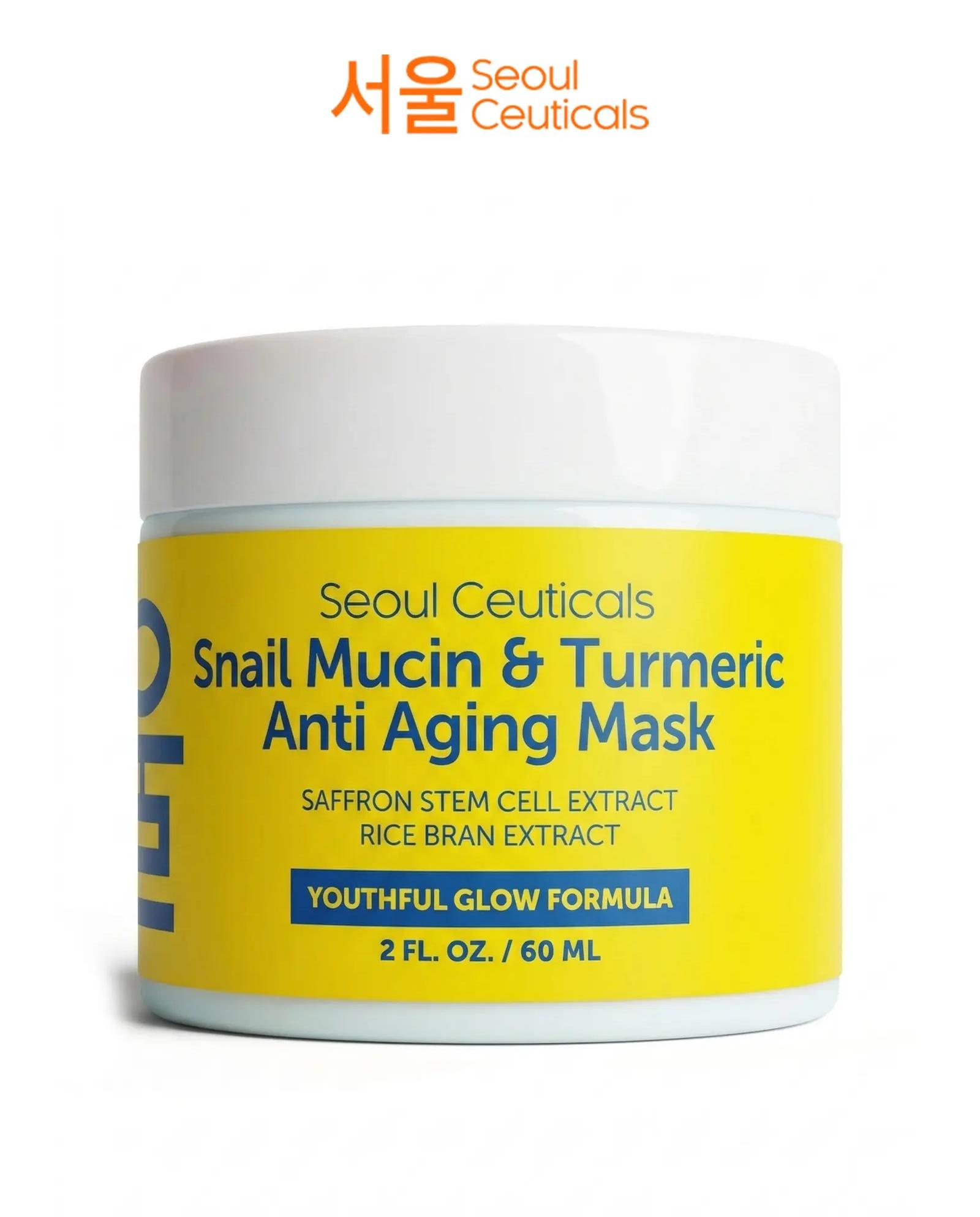 Snail Mucin & Turmeric Anti Aging Mask