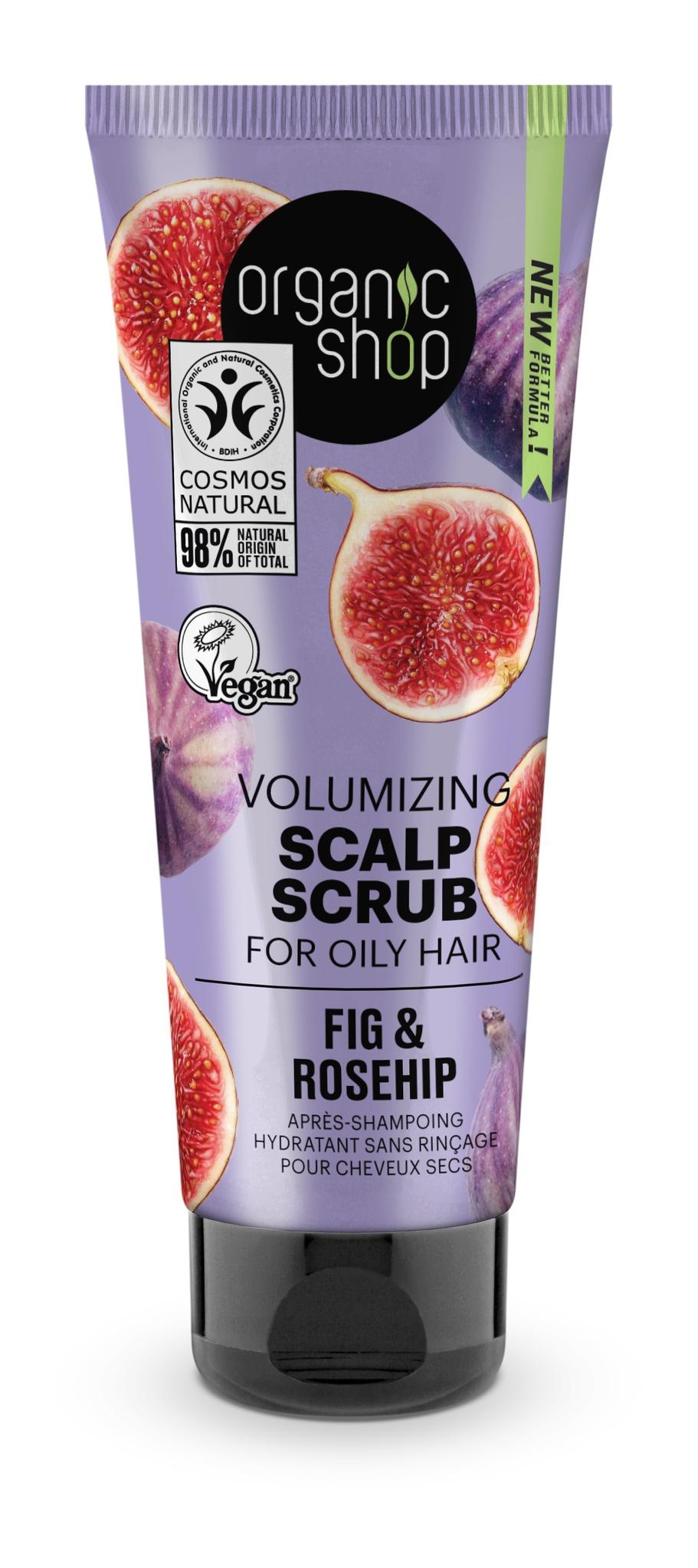 Volumizing Scalp Scrub For Oily Hair (fig And Rosehip)